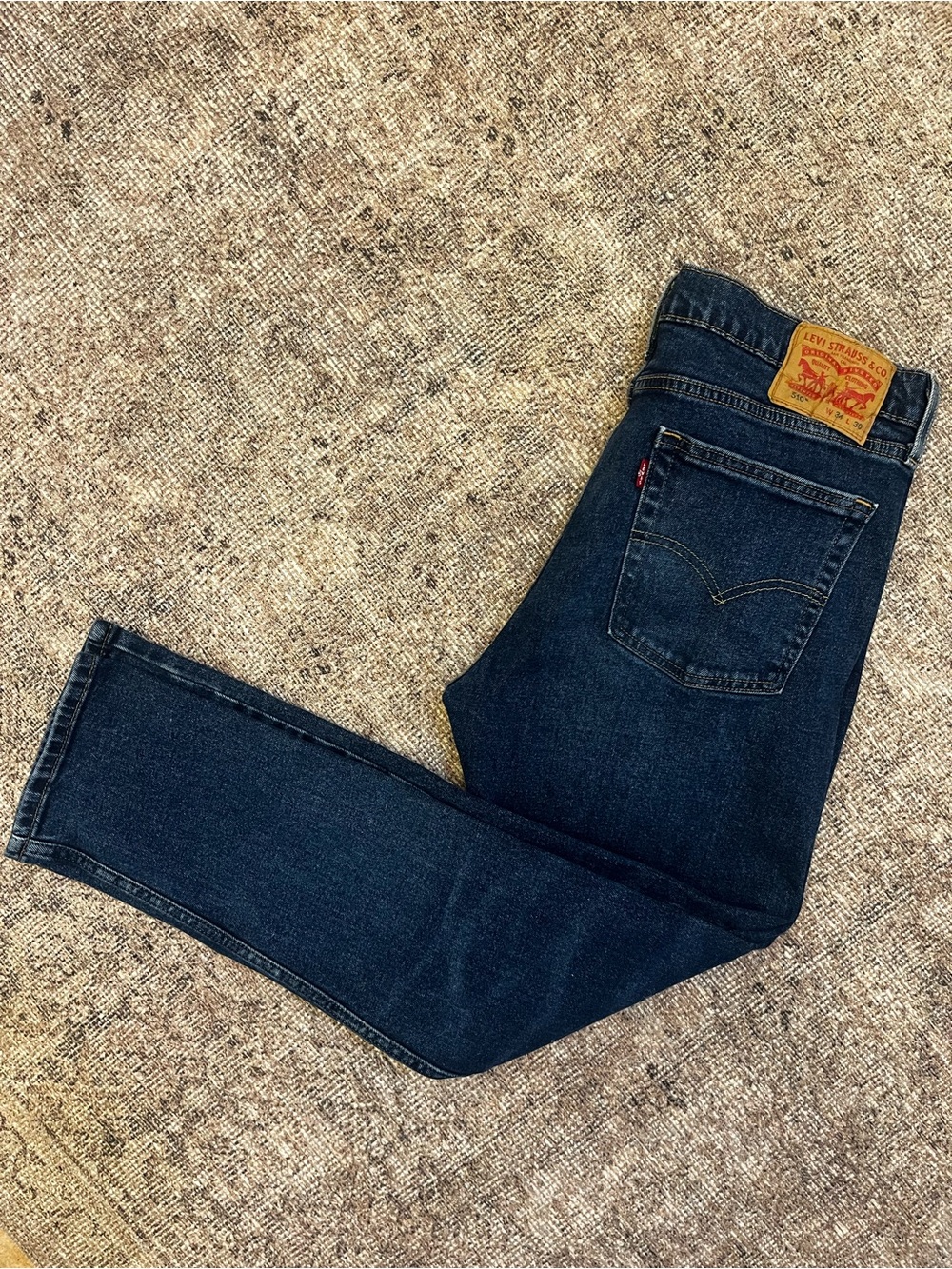 Levi's Men's Dark Wash Skinny Fit 510s Denim Jeans 34X30